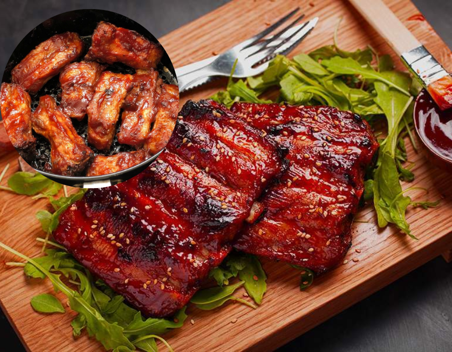 Bí quyết làm sườn nướng BBQ bằng nồi chiên không dầu siêu ngon đầy hấp dẫn