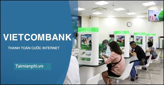 Thanh To N C C Internet D D Ng Qua Vietcombank