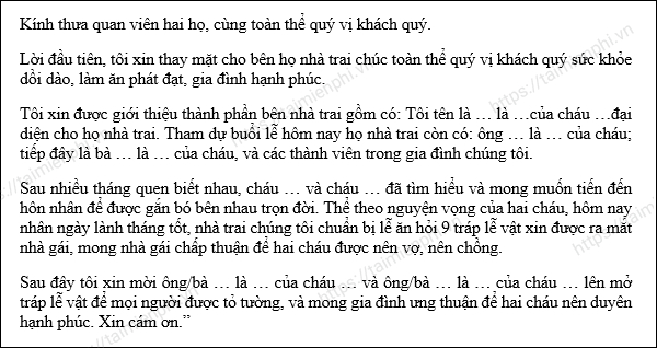 M U Di N Thuy T I Di N T Gia Nh Ch R V C D U Trong Bu I L