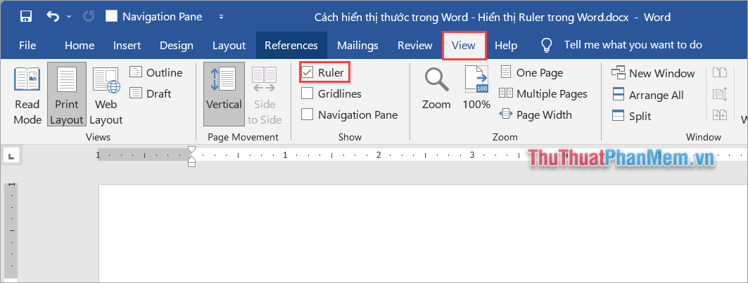 Displaying Ruler In Word How To Show Ruler In Word