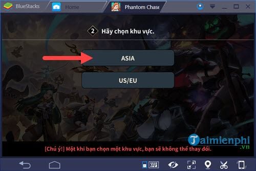 Playing Phantom Chaser On A Computer Using The BlueStacks Android Emulator