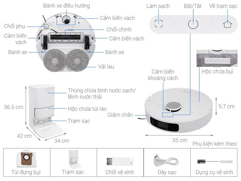 Đánh giá robot hút bụi Dreame L10 Ultra trong tầm giá 20 triệu đồng