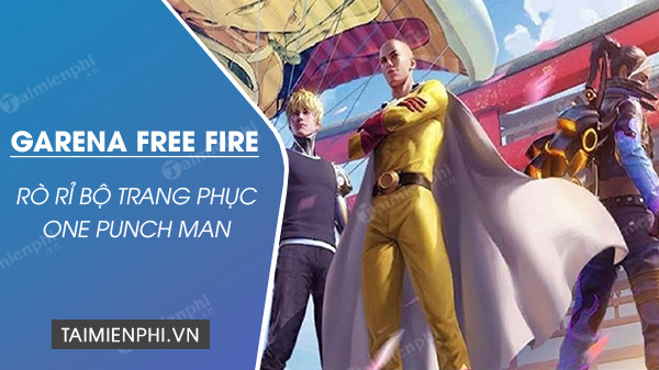 Leaked One Punch Man Outfits In Garena Free Fire