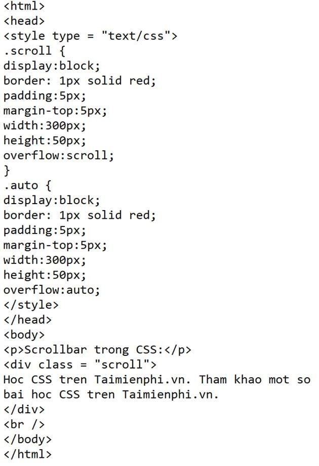 Illustrating Css Scrollbars