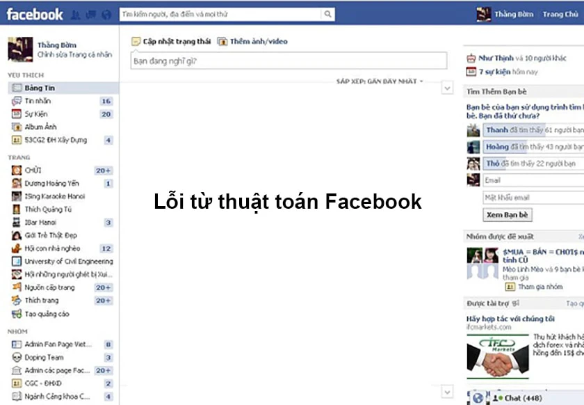 T I Sao B I Ng C A B N B Tr N Facebook Kh Ng Xu T Hi N T M Hi U