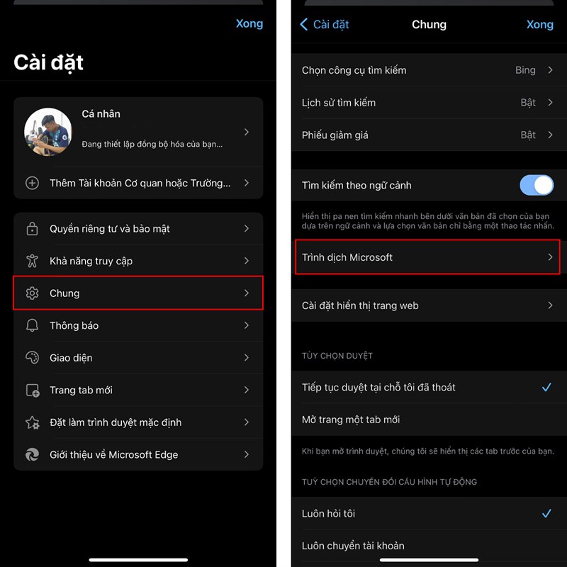 Bí quyết kích hoạt chế độ dịch tiếng Việt tự động trên Microsoft Edge ...
