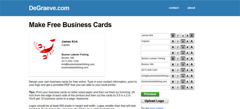 lam card visit online