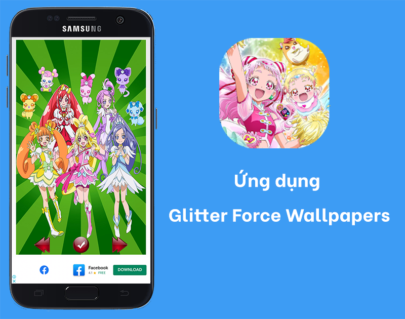 Glitter Force Wallpapers Hình Nền Anime Chiến Binh Link Tải Miễn Phí Cách Sử Dụng 9202