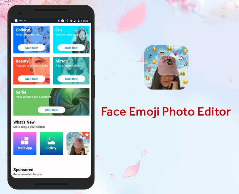 Sử dụng Face Emoji Photo Editor Biên tập ảnh chuyên nghiệp Link tải