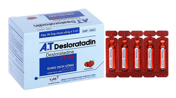 Desloratadine 2.5mg là thuốc gì? Công dụng, liều dùng và lưu ý