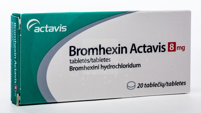 Bảo quản Bromhexin Actavis 8mg