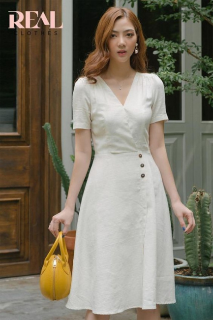 Set váy trắng nơ xinh xắn dạo phố dự tiệc công sở cao cấp-NP95 BOUTIQUE -  Bộ trang phục | ThờiTrangNữ.vn