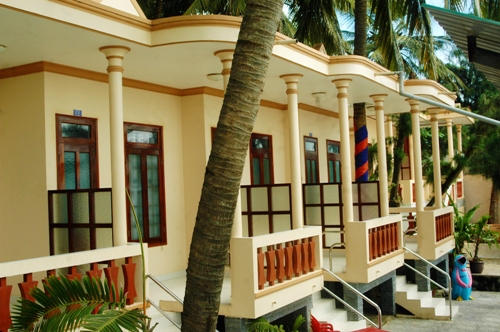 Khách Sạn Thùy Trang Mũi Né: Khu vực yên bình bên những vườn dừa thơ mộng