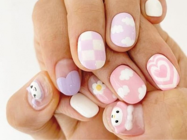 Top 50 mẫu nail Gấu Brown dễ thương nhất cho phái đẹp