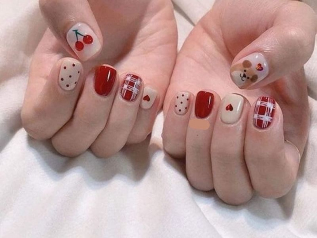 Top 50 mẫu nail Gấu Brown dễ thương nhất cho phái đẹp