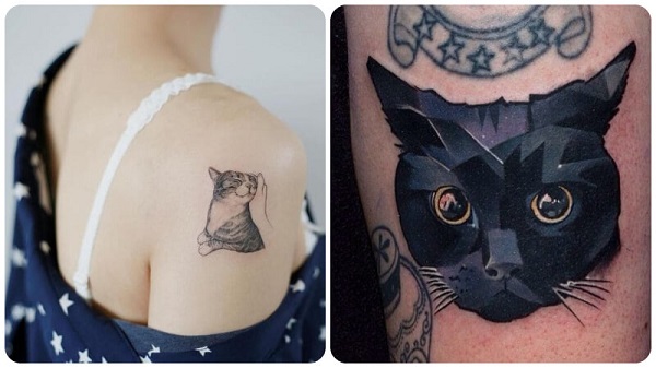 Tattoo mèo cặp