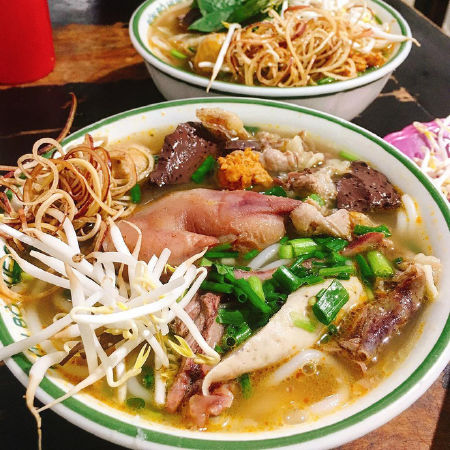 Danh sách top 10 quán bún bò Huế ngon ở Hà Nội