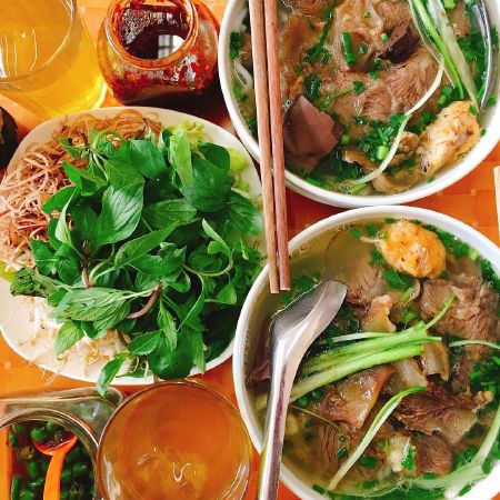 Danh sách top 10 quán bún bò Huế ngon ở Hà Nội