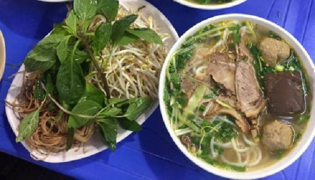 Danh sách top 10 quán bún bò Huế ngon ở Hà Nội