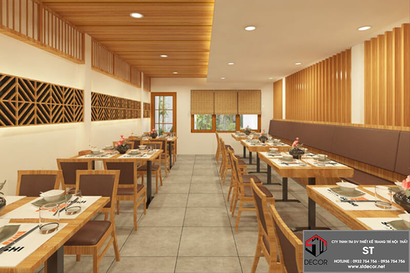15+ Mẫu thiết kế nội thất nhà hàng nhỏ Đẹp và Hiện Đại nhất 2022 – Nội Thất  ABIG