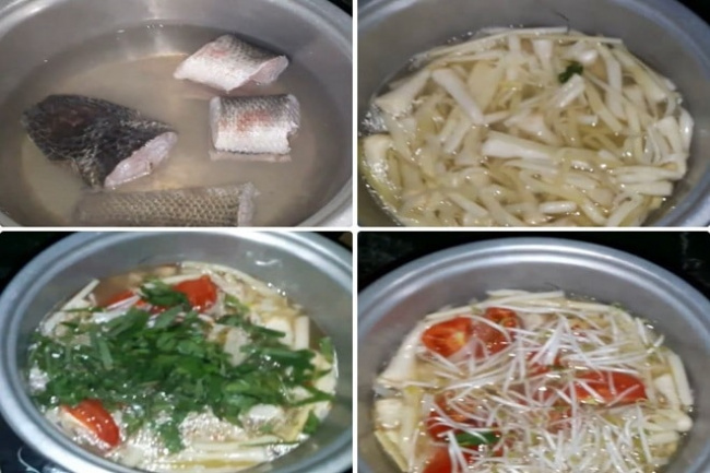 Cách Nấu Canh Chua Bồn Bồn với Cá Lóc và Tôm Cực Thơm Ngon Bổ Dưỡng ...