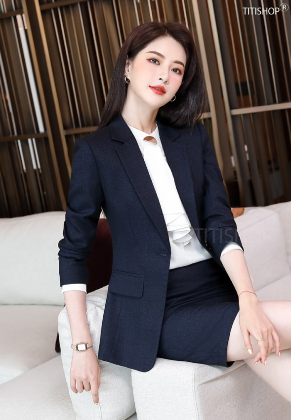Áo vest nữ- áo blazer nữ 1 cúc kiểu dáng trẻ trung áo vest công sở cao cấp  - khuyến mãi giá rẻ chỉ: 349.000 đ | Giảm giá mỗi ngày