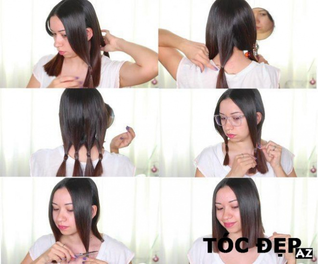 [Đánh giá] 8 phương pháp tự cắt tóc ngang lưng đơn giản, dễ thực hiện không yêu cầu sự khéo léo