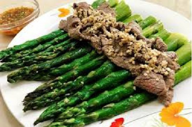 Top 10 món ăn dinh dưỡng từ măng Tây