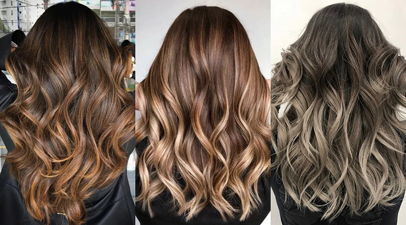 Top 11 kiểu tóc nhuộm balayage hút mắt nhất