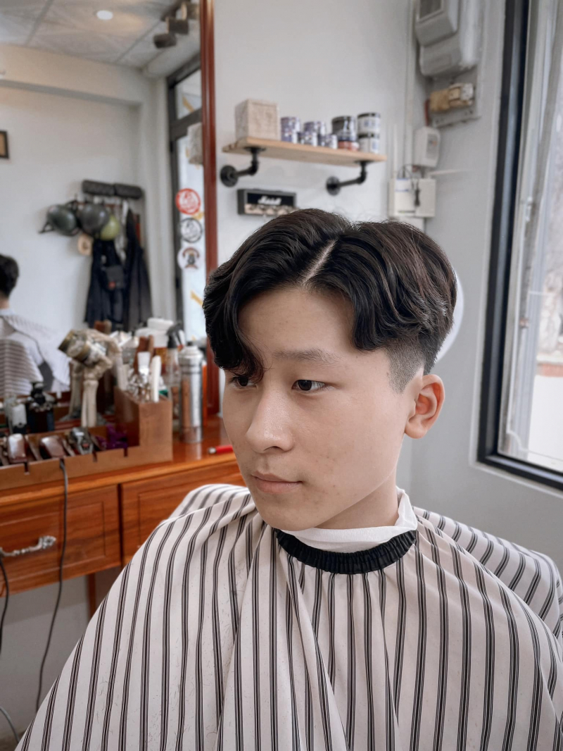 Ghế cắt tóc nam BBS-3523 cao cấp | Barbershopvietnam.com