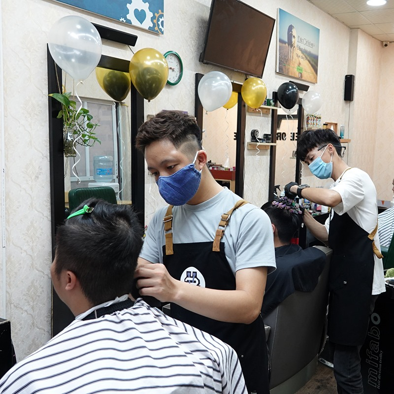 Huy Anh Salon] Địa chỉ cắt tóc nam Hải Phòng HOT nhất