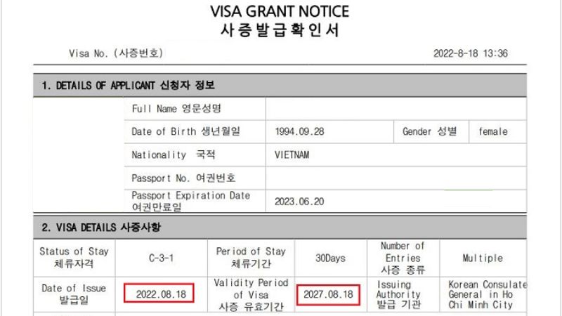 Hướng Dẫn Đơn Giản Check Visa Hàn Quốc Tại Nhà