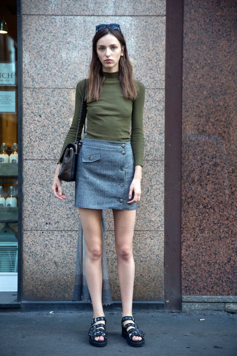 9 Cách phối đồ với chân váy xòe dài mùa đông | Blog mặc đẹp
