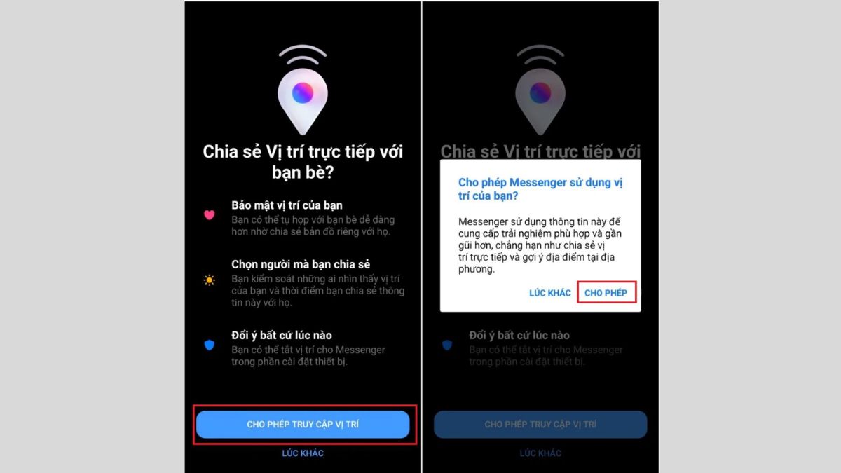 Chia sẻ vị trí trên Messenger một cách nhanh chóng và chính xác nhất