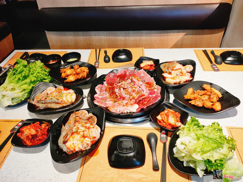 BUFFET XE LAM MỸ THO VỚI GIÁ CHỈ 99K CHO LẨU VÀ NƯỚNG NO CĂNG BỤNG