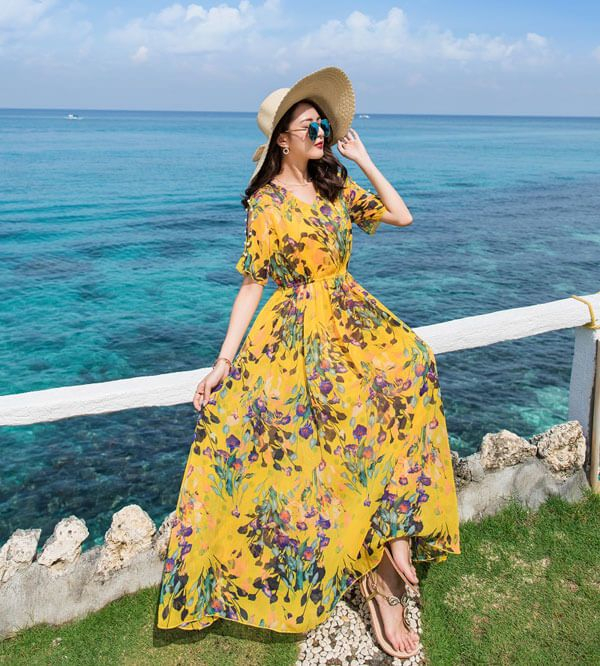 Những mẫu váy đi biển đẹp năm 2017 | Công ty thời trang MANTIS