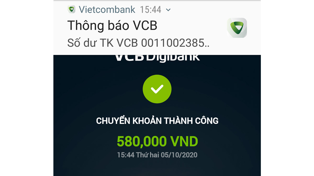 Chuyển tiền qua điện thoại Vietcombank: 2 phương thức