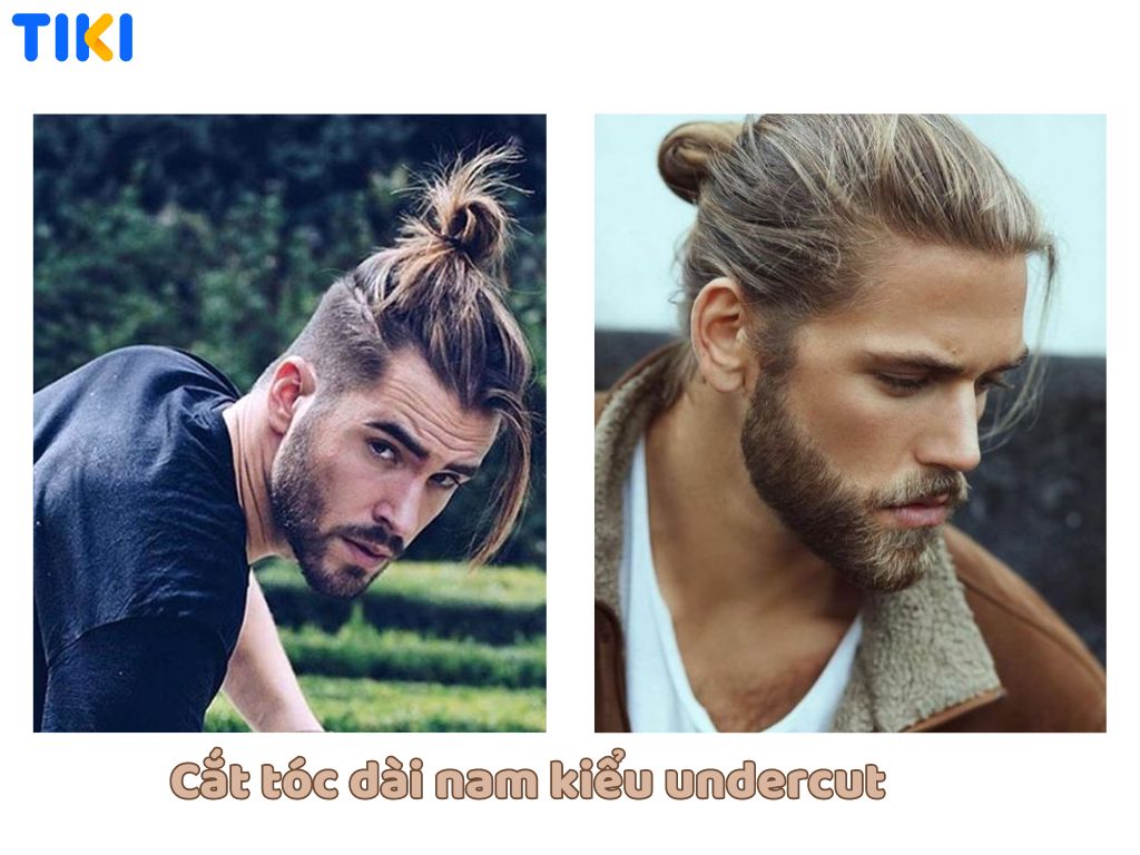 Kiểu tóc Undercut nam cổ điển | Kiểu tóc của nam, Đàn ông tóc dài, Ý tưởng  kiểu tóc
