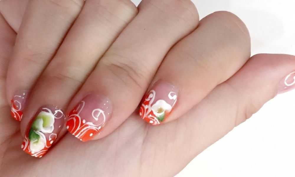 Những Mẫu Nail Vẽ Hoa Đơn Giản, Quyến Rũ Cho Năm 2024