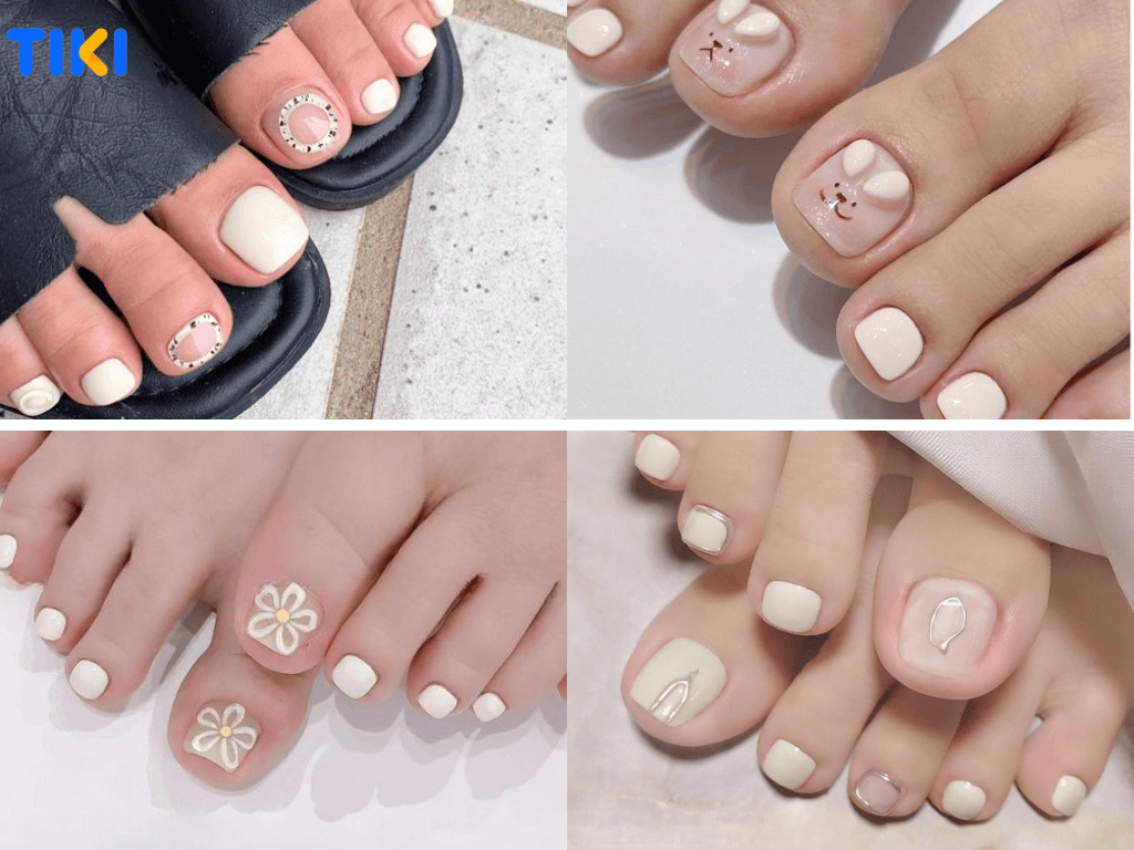 Vài mẫu nail chân đang hót tiệm tui gần đây 😉#nails #nailkorea #nailt... |  TikTok