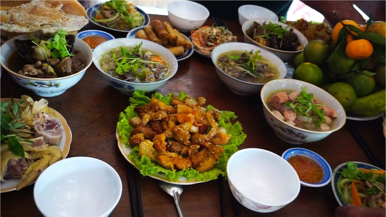 9 Thực đơn món ăn đãi tiệc đám giỗ ngon đơn giản dễ làm tại nhà