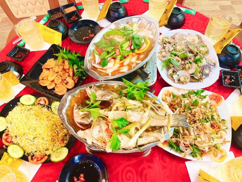 Nhà hàng hải sản Thủy Kim Quán - Thiên đường ẩm thực Ninh Thuận