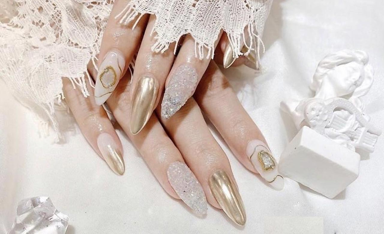 20+ Mẫu Nail Móng Nhọn Tròn, Đẹp, Sang Chảnh, Cá Tính 2024