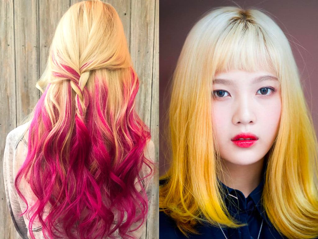 11+ Style nhuộm tóc màu vàng tây Mới Lạ Hot Trend năm nay