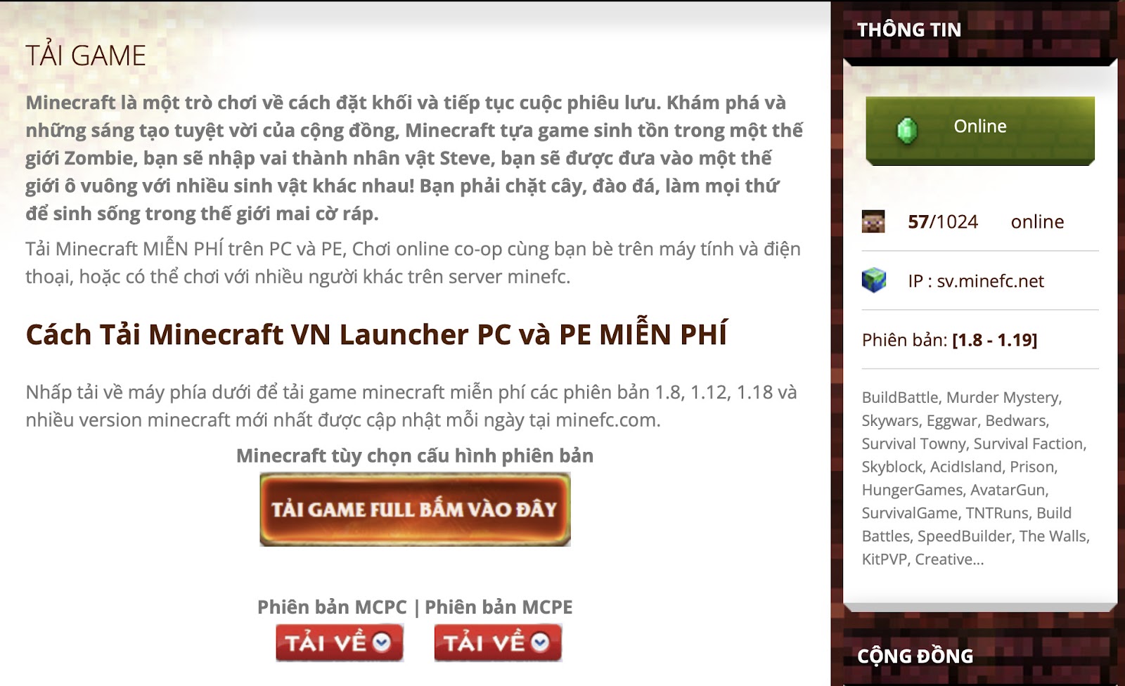 Bí quyết tải Minecraft miễn phí trên điện thoại và máy tính