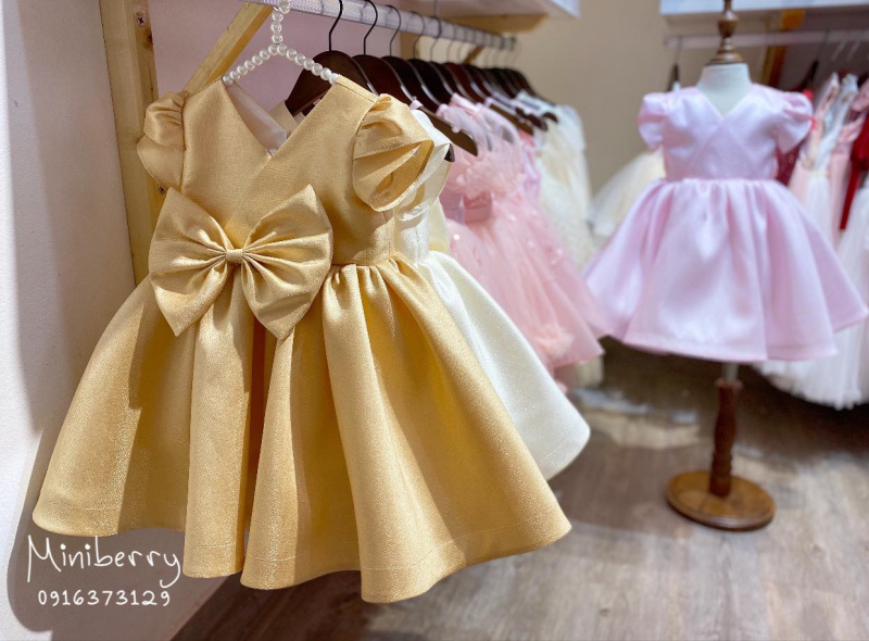Váy hoa cô gái váy công chúa váy đầm trẻ em váy dạ tiệc sinh nhật