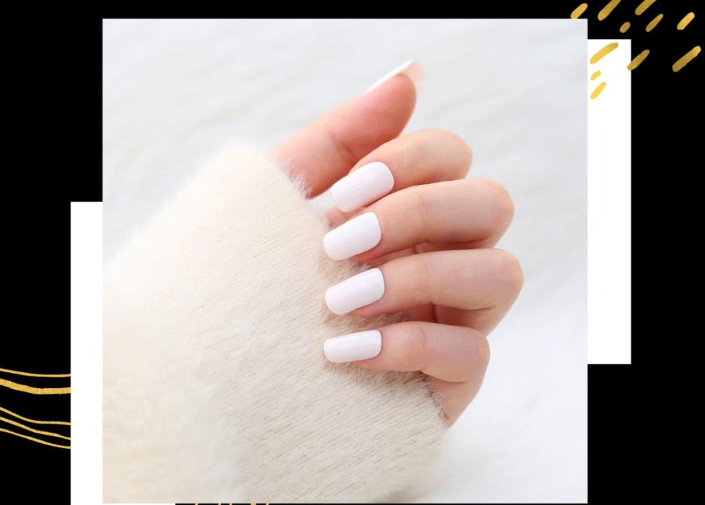 TOP 20 mẫu nail màu trắng gạo đẹp, đơn giản, sang trọng 2024