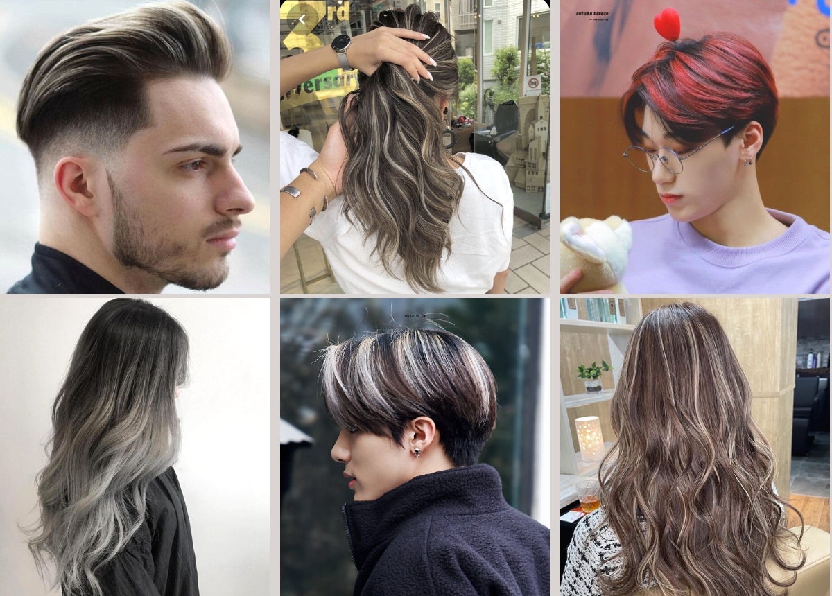 Update] Bảng màu nhuộm tóc nam 2023| Hot Trend Hair Color