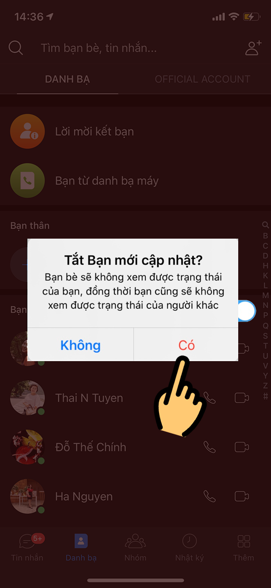 Bí quyết tắt trạng thái online trên Zalo từ điện thoại và máy tính