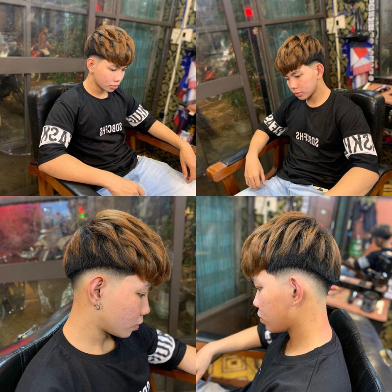 Salon vỉa hè” hớt tóc miễn phí cho người dân Đà Nẵng của những bạn trẻ tử tế